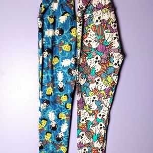 Pair of lularoe halloween leggings